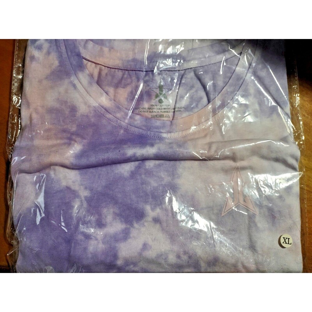 JEFFREE STAR Purple Tie Dye Sleeveless Shirt 2021 SUMMER SUPREME BOX Size XL NIP